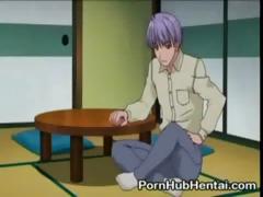 Innocent Hentai Maid Masturbating