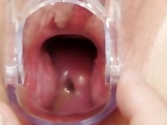 Natural large tits Milf vagina gyno clinic exam